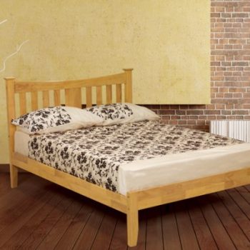 Arquette Oak Pine Bed